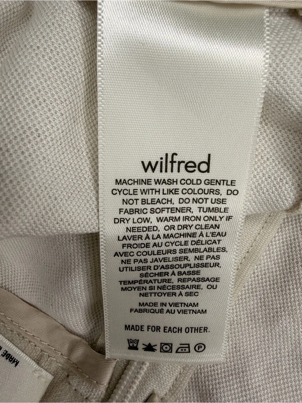 Wilfred Aritzia Linen Lyocell Puff Sleeve Crop Top Mini Skirt Set Size 4 M